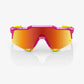 100% SPEEDCRAFT Fernando Tatis JR LE Pink / Yellow HiPER Red Multilayer Mirror Lens – Second View | Smash It Sports