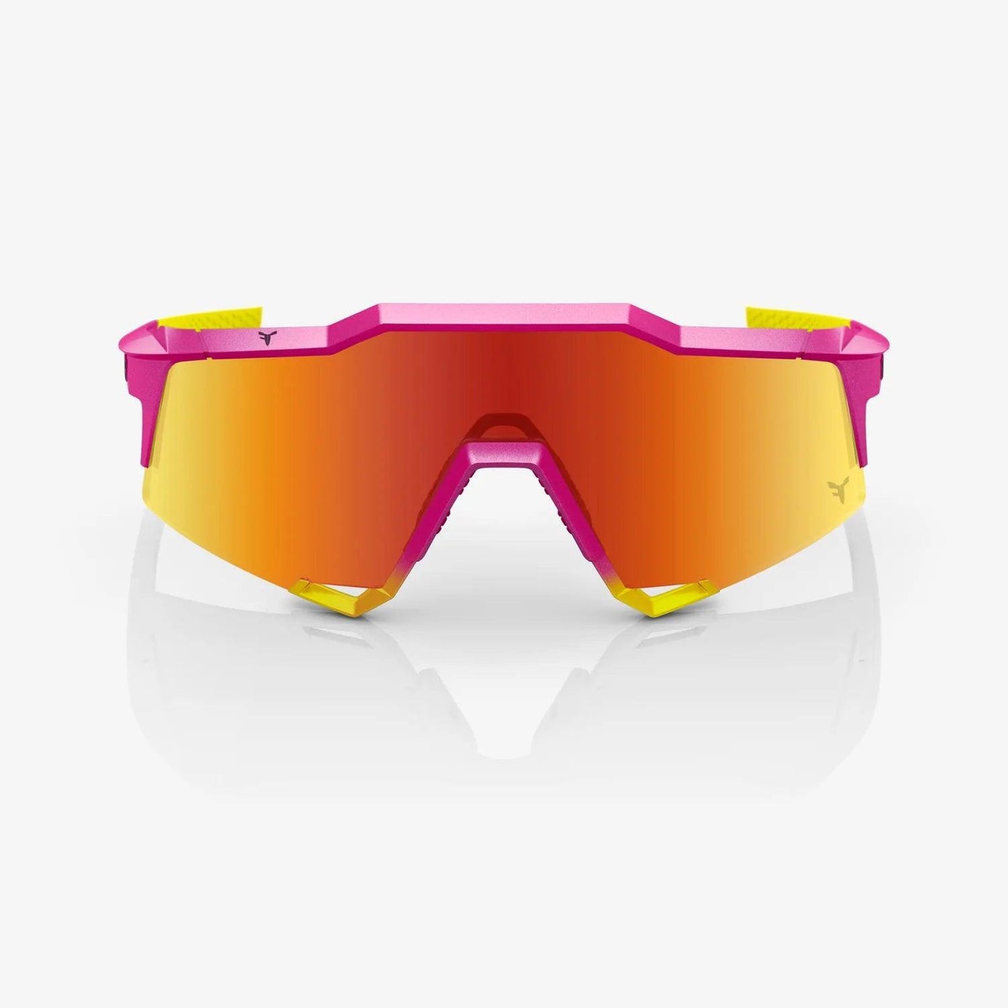 100% SPEEDCRAFT Fernando Tatis JR LE Pink / Yellow HiPER Red Multilayer Mirror Lens – Second View | Smash It Sports