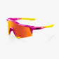 100% SPEEDCRAFT Fernando Tatis JR LE Pink / Yellow HiPER Red Multilayer Mirror Lens – Primary View | Smash It Sports