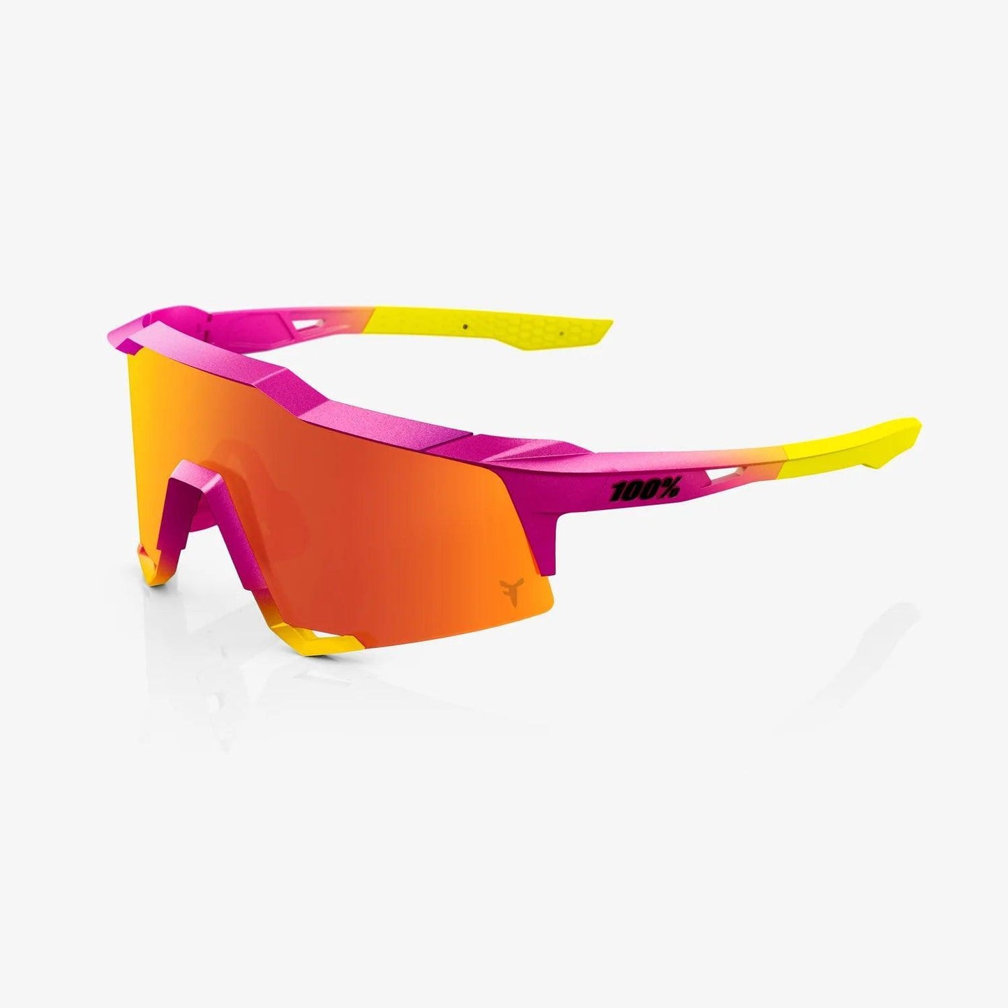 100% SPEEDCRAFT Fernando Tatis JR LE Pink / Yellow HiPER Red Multilayer Mirror Lens – Primary View | Smash It Sports