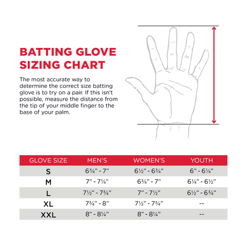 Marucci GXR Batting Gloves - MBGGXR