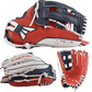 2022 Easton Small Batch No. 56 LHT Slowpitch Softball Glove - Red/Navy/White - Smash It Sports
