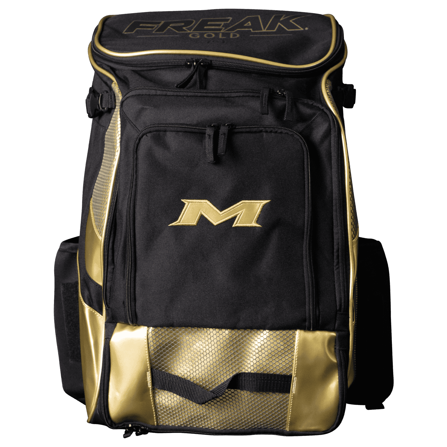 2022 Miken Backpack Bag MKMK7X-BP-GLD - FREAK Gold Series – Specs Overview | Smash It Sports | pocket