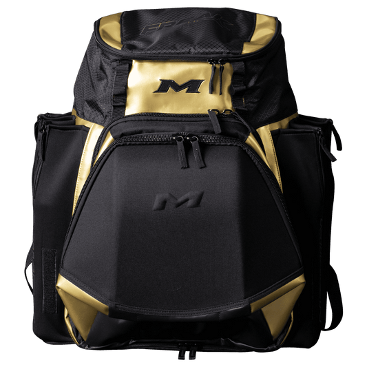 2022 Miken XL Backpack Bag MKMK7X-XL-GLD - FREAK Gold Series – Specs Overview | Smash It Sports | pocket