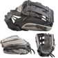 2022 Easton Professional Collection Slowpitch Softball Glove (BK/GY/WH)