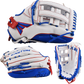 2022 Easton Small Batch No. 74 Slowpitch Softball Glove - White/Red/Royal