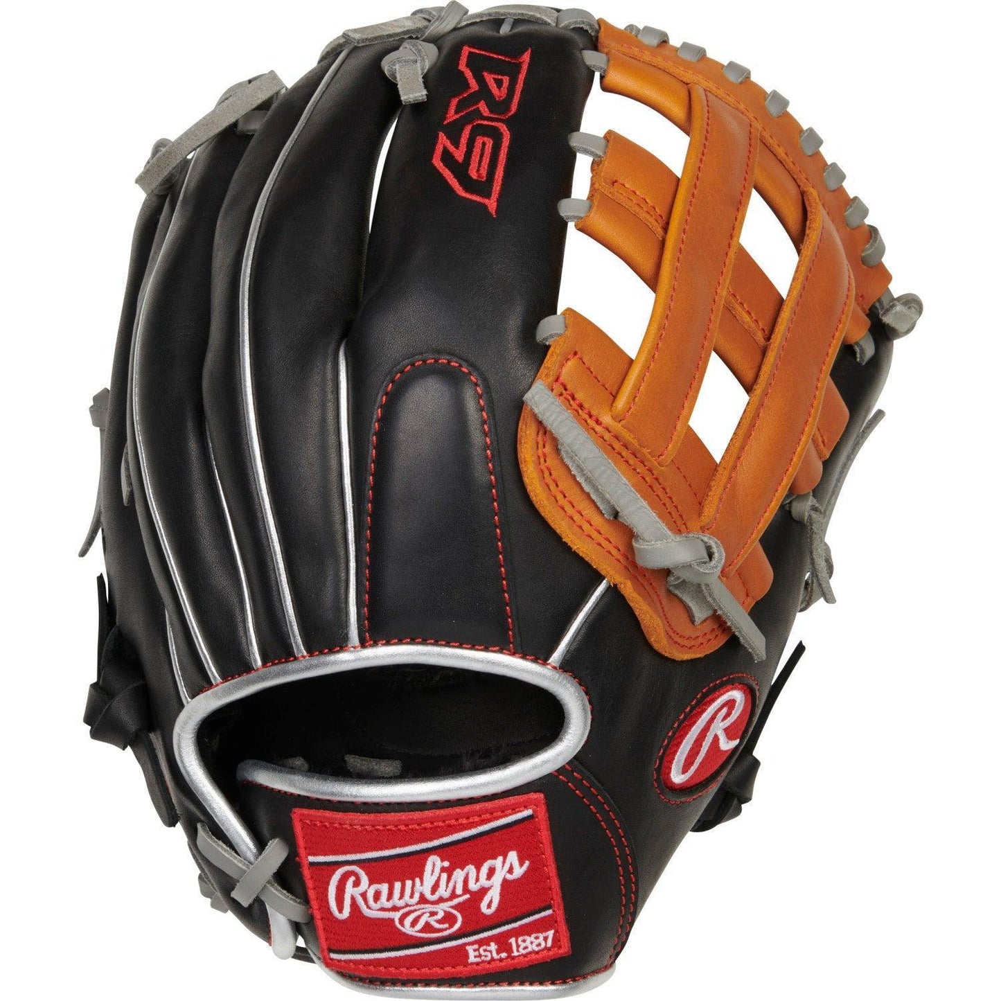 2023 Rawlings R9 ContoUR Series 12" Glove - R9120U-6BT – Primary View | Smash It Sports | The Rawlings R9, ContoUR, Rawlings