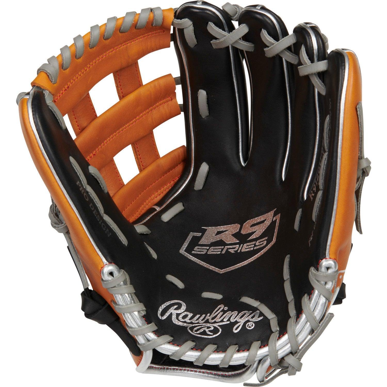 2023 Rawlings R9 ContoUR Series 12" Glove - R9120U-6BT – Second View | Smash It Sports | The Rawlings R9, ContoUR, Rawlings