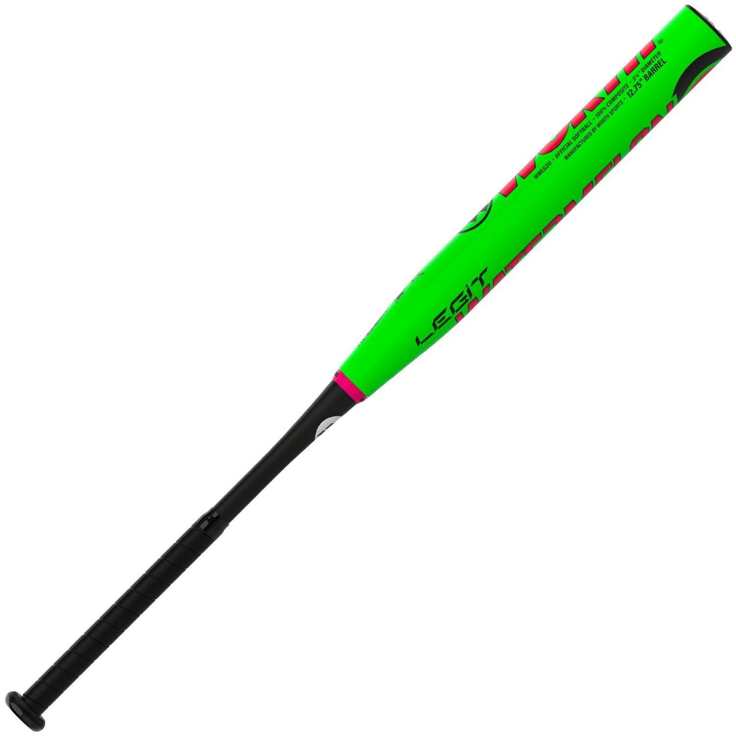 2023 Worth Legit Watermelon SmashLoad 12.75" 2PC USSSA Slowpitch Softball Bat WMLG2U – Fourth View | Smash It Sports