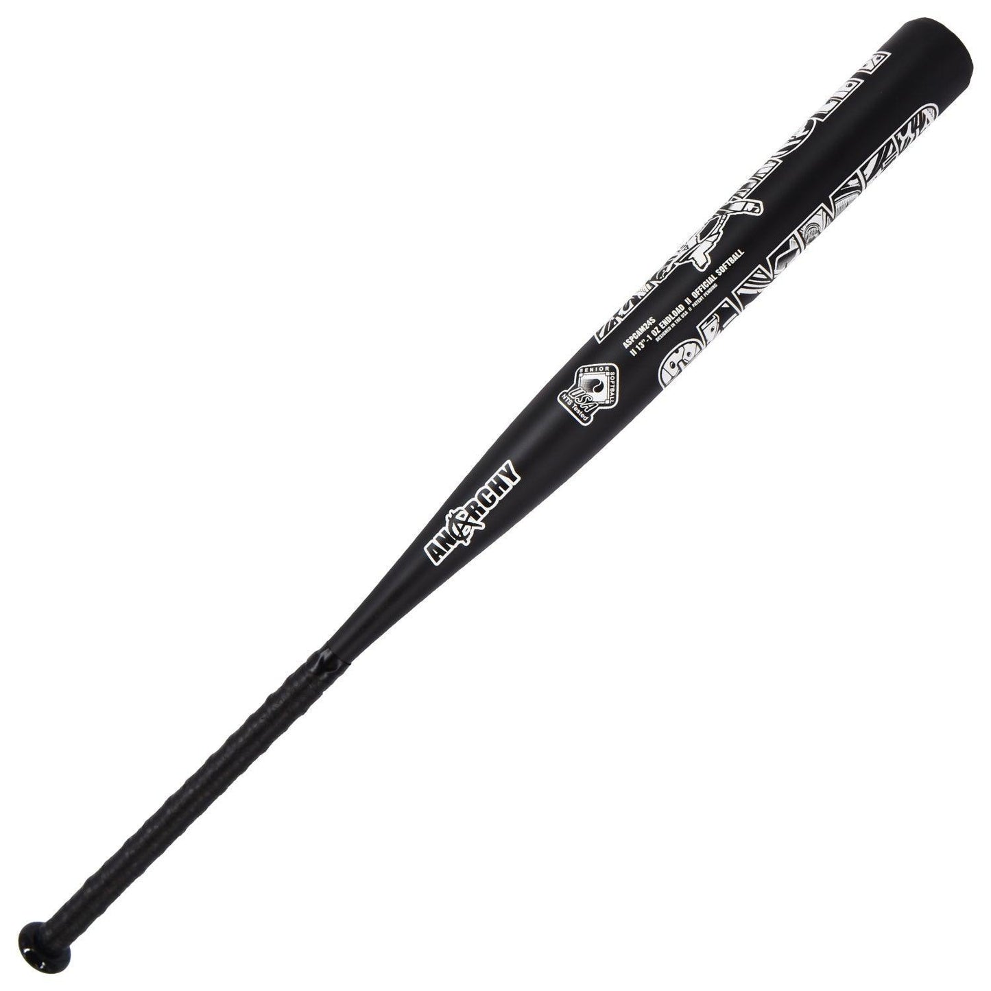 2024 Anarchy Cammed  1PC - 13" - 1oz End Load - SSUSA Senior Slowpitch Softball Bat ASPCAM24S – Product View | Smash It Spor