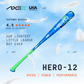 2024 Axe Hero Hyperspeed USA Baseball Bat -12 | Standard Handle – Specs Overview | Smash It Sports | composite, alloy, balanc