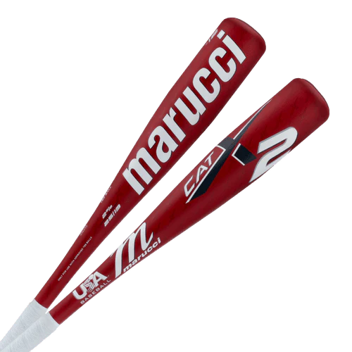 2024 Marucci CATX2 -11 Tee Ball USA Baseball Bat MTBCX2 Red – Product View | Smash It Sports | alloy, one-piece