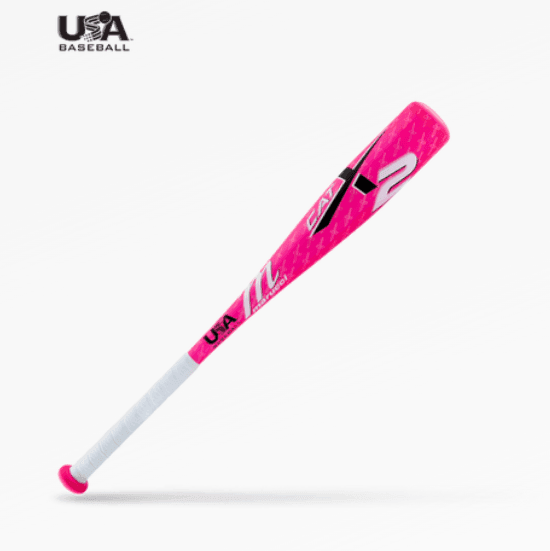 Marucci CATX2 -11 Tee Ball USA Baseball Bat MTBCX2P Pink – Specs Overview | Smash It Sports | alloy, one-piece