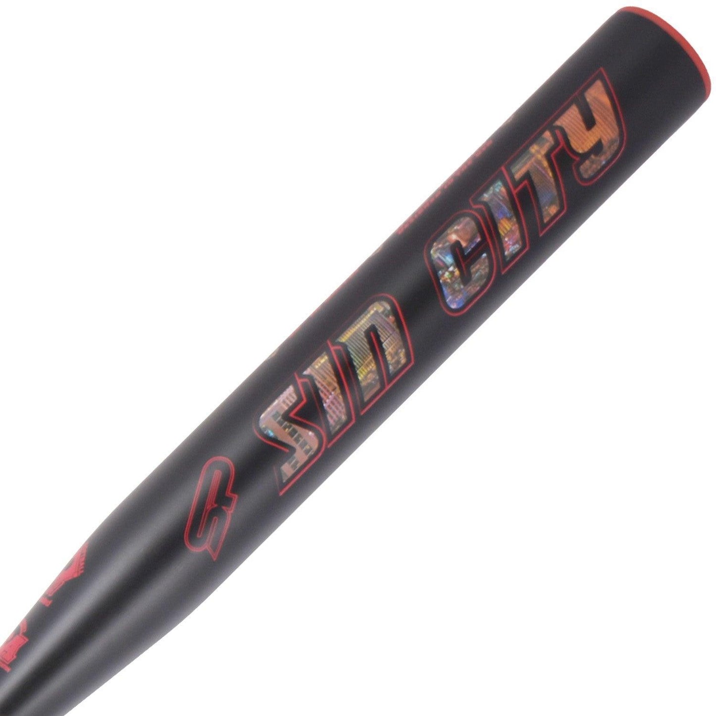 2024 Short Porch Sin City 2-Piece SSUSA Senior Slowpitch Softball Bat – Product View | Smash It Sports | ash, composite, usss