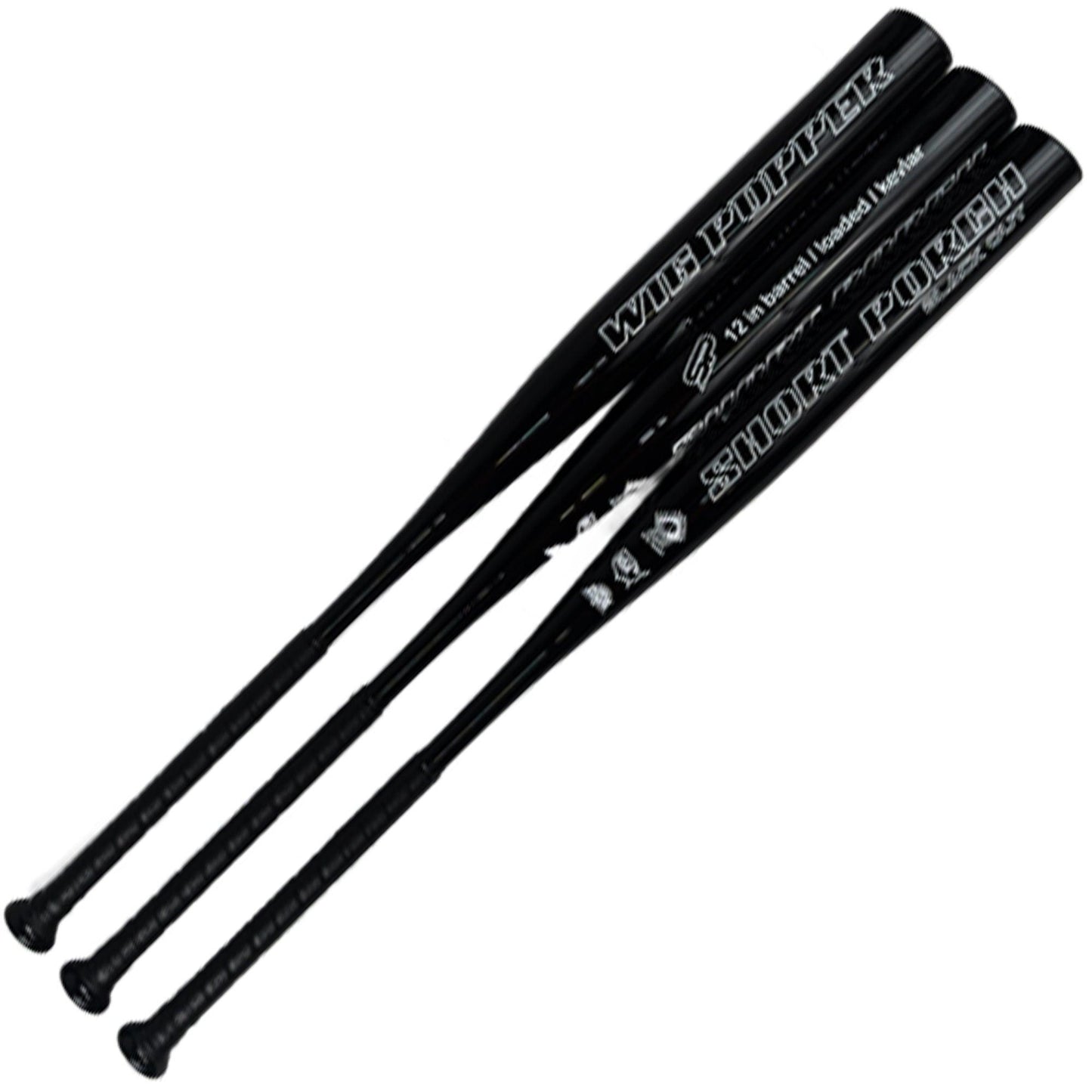2024 Short Porch Wig Popper Black Out End Loaded 1-Piece SSUSA Senior Slowpitch Softball Bat - Smash It Sports
