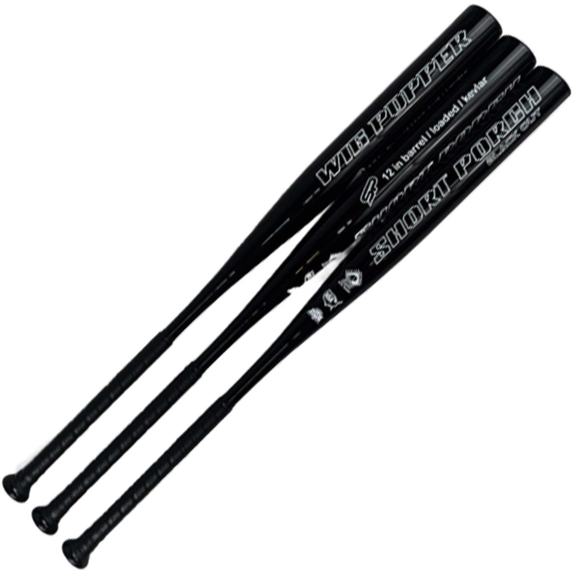 2024 Short Porch Wig Popper Black Out End Loaded 1-Piece SSUSA Senior Slowpitch Softball Bat - Smash It Sports