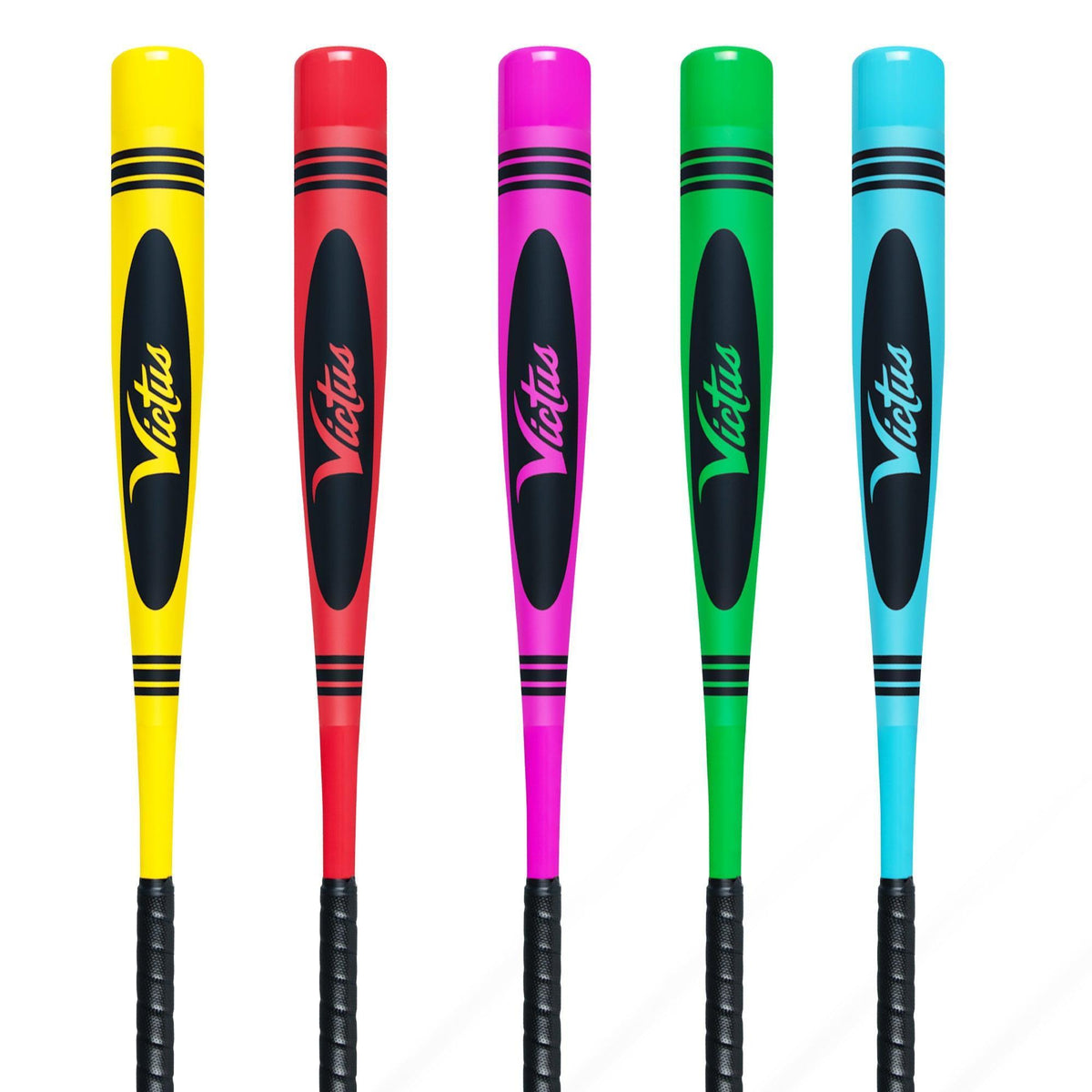 Victus Vibe Crayon -8 USSSA Baseball Bat - VSBVIB8C – Product View | Smash It Sports | alloy, usssa, balanced