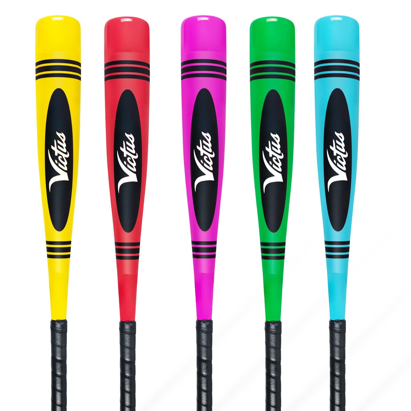 2024 Victus Vibe Crayon Tee Ball USA Baseball Bat - VTBVIBC – Product View | Smash It Sports | alloy, balanced, one-piece