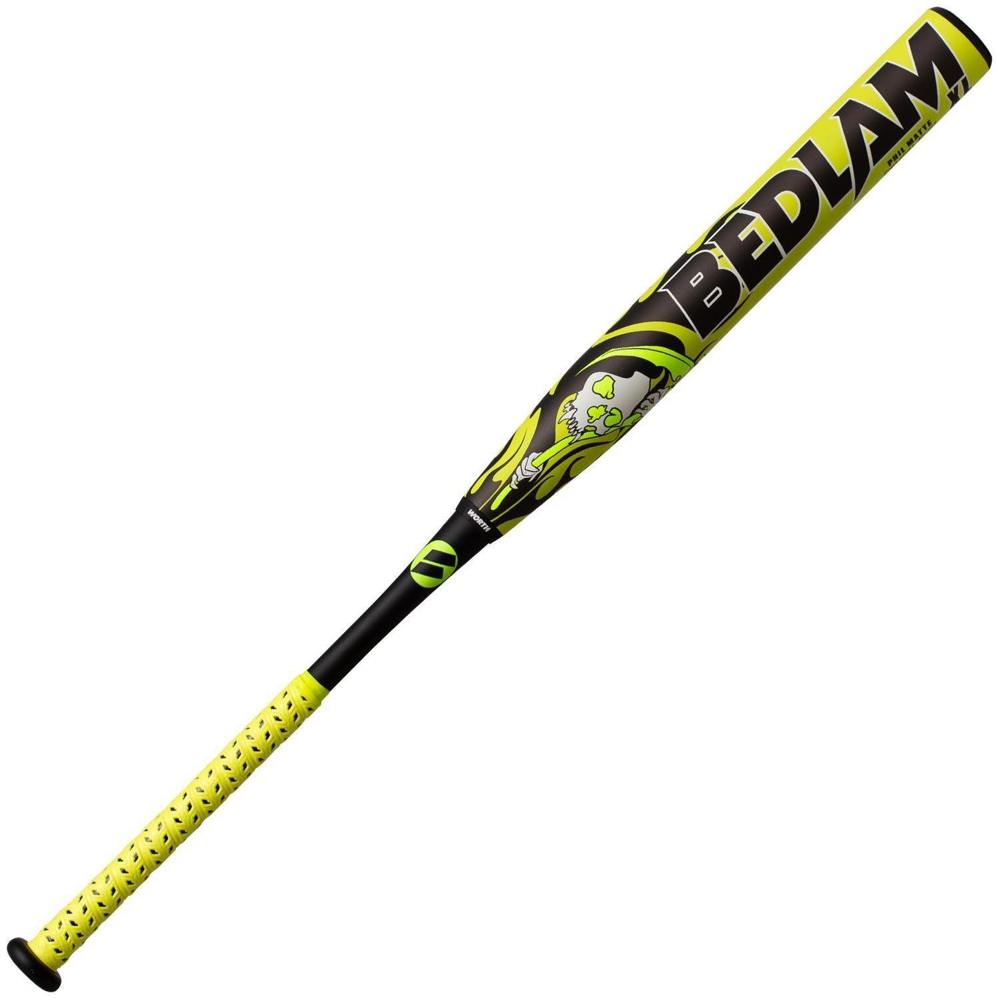 2024 Worth Bedlam - Phil Matte XL ASA/USA Slowpitch Softball Bat WSA4PMBL – Product View | Smash It Sports | loaded