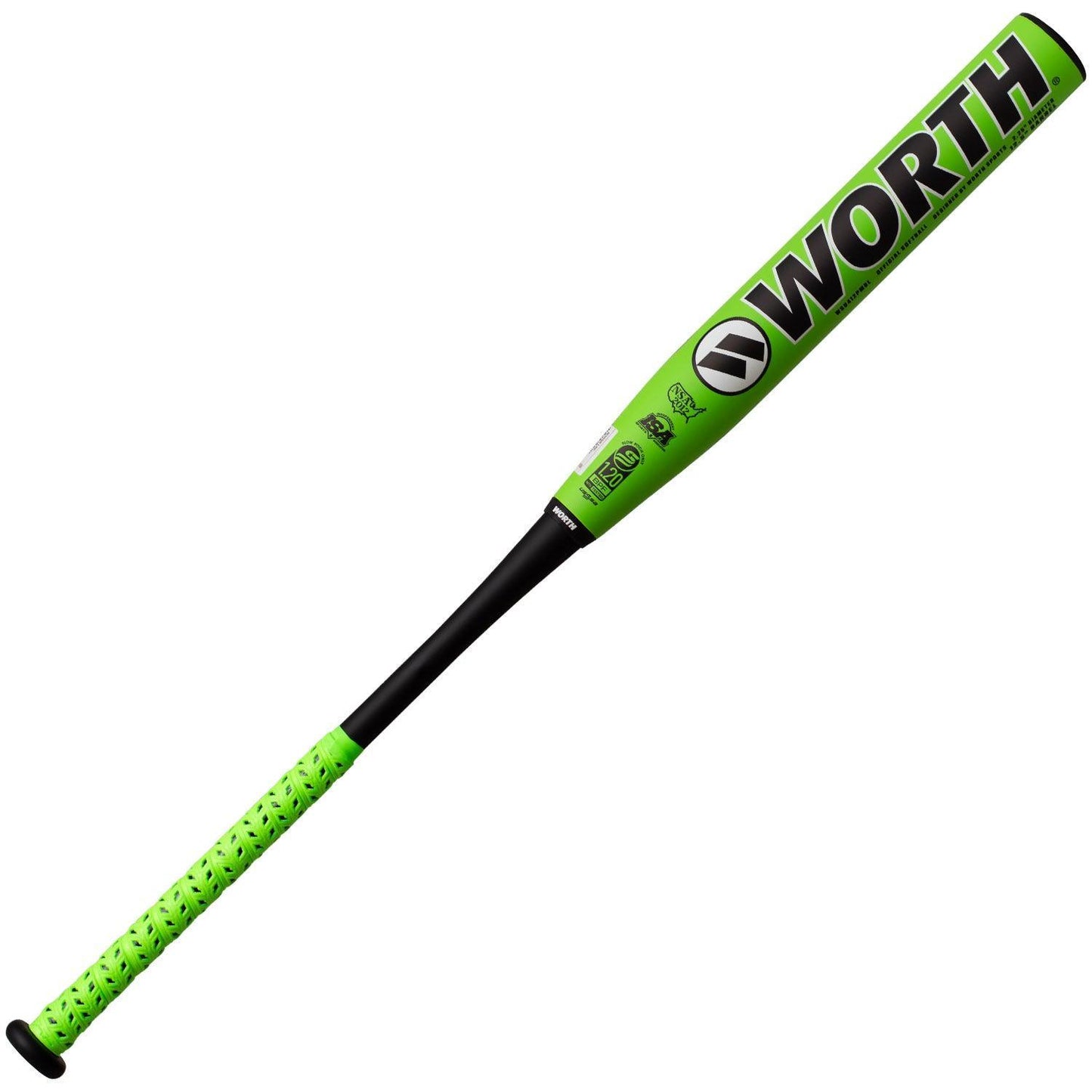 2024 Worth Bedlam - Phil Matte XL USSSA Slowpitch Softball Bat WSU412PMBL – Product View | Smash It Sports | usssa