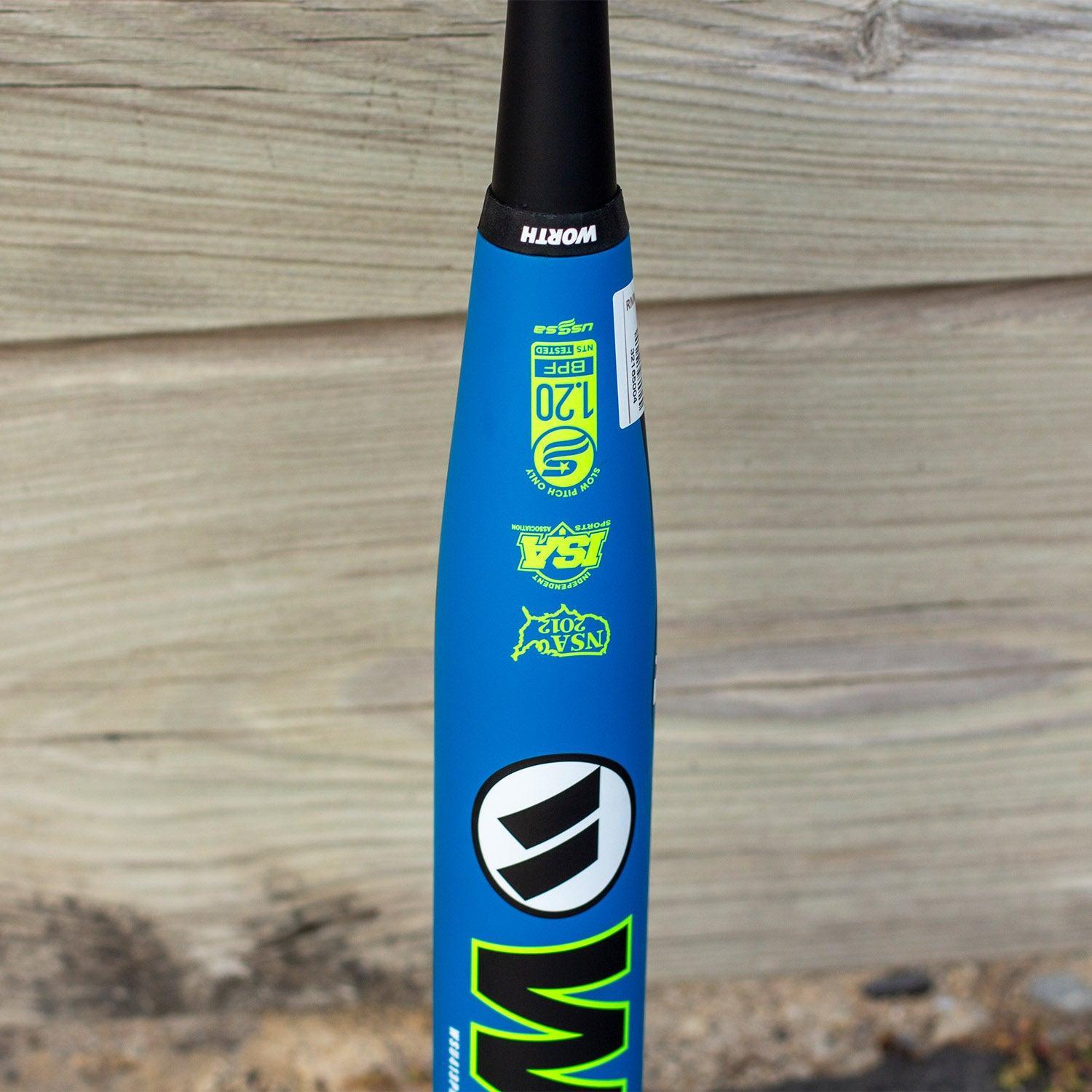 2024 Worth Bedlam - Phil Matte XL USSSA Slowpitch Softball Bat WSU413PMBL – Product View | Smash It Sports | usssa