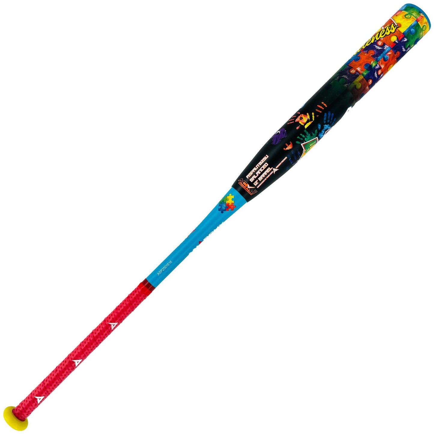 2025 Anarchy Autism Awareness Balanced USSSA Slowpitch Softball Bat ASPAUTB25U – Product View | Smash It Sports | composite, 