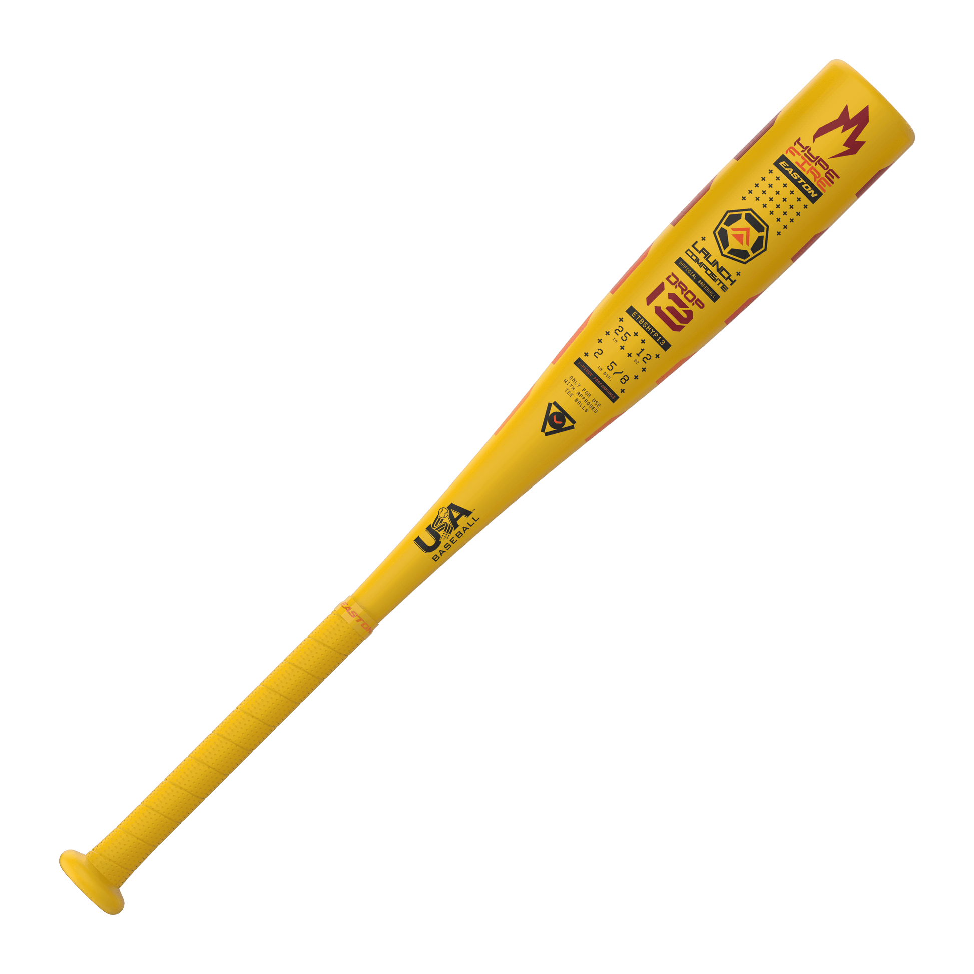2025 Easton Hype Fire -13 USA Tee Ball Baseball Bat - ETB5HYP13 – Specs Overview | Smash It Sports | ash, composite, one-piec