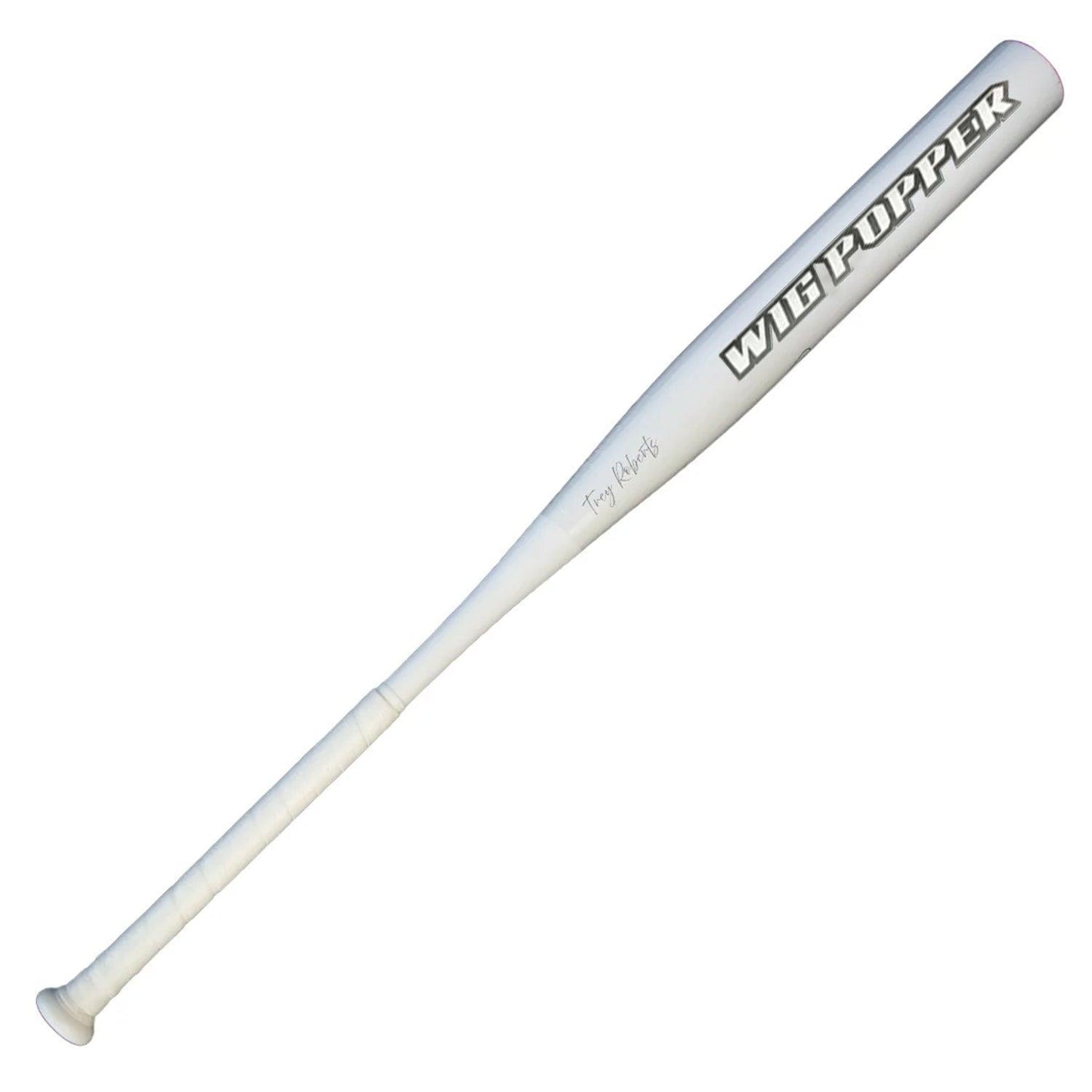 2025 Short Porch Wig Popper Whiteout End Loaded 1-Piece Kevlar SSUSA Senior Slowpitch Softball Bat – Product View | Smash It 