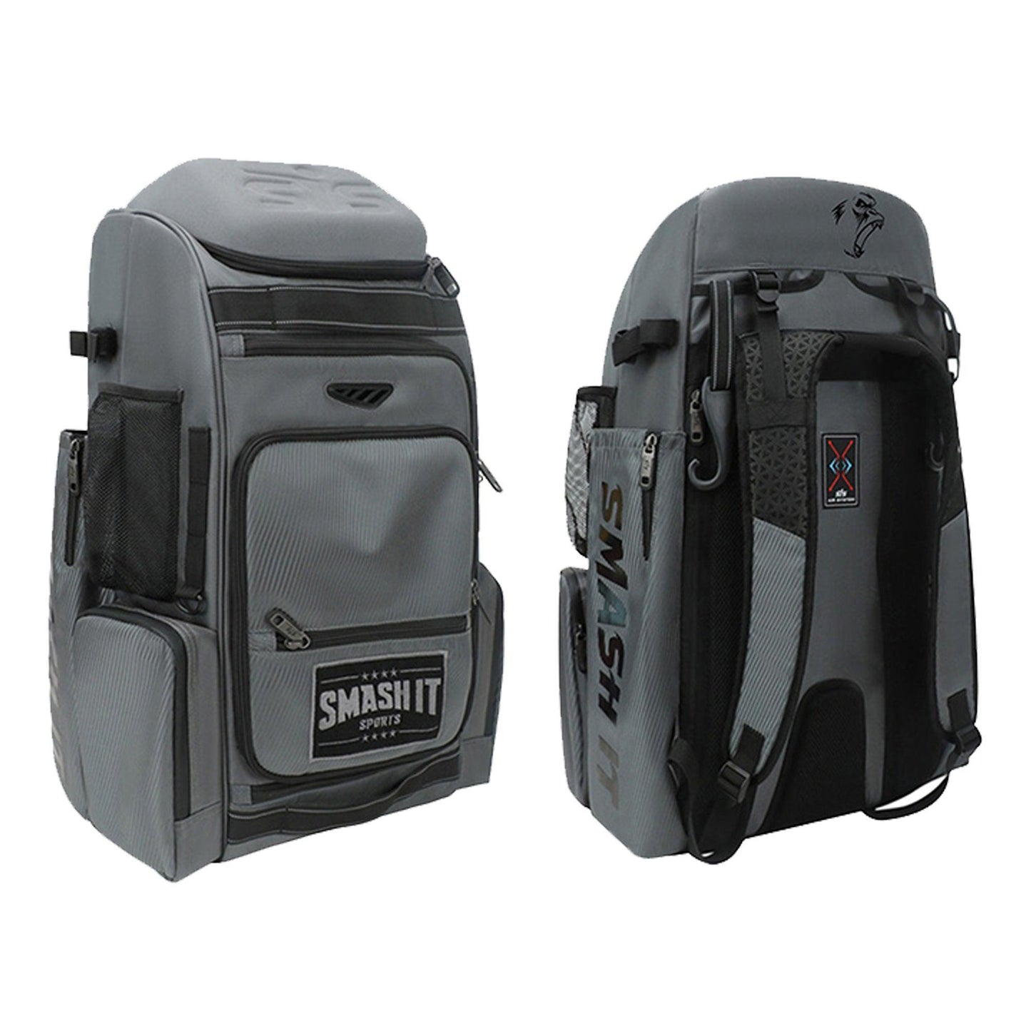 2025 Smash Ops Guerrilla Bat Pack - Charcoal/Black - Smash It Sports
