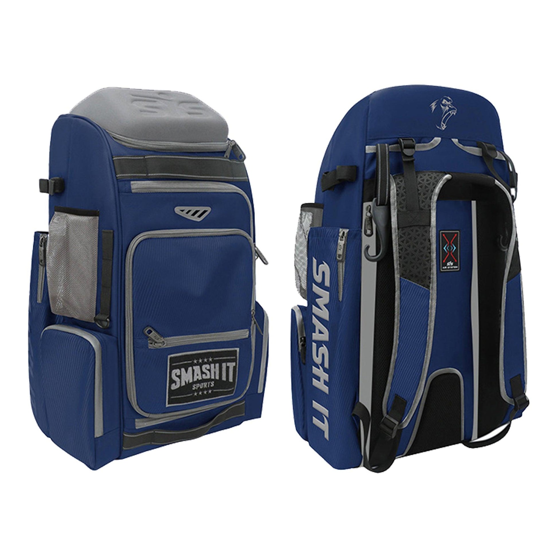 2025 Smash Ops Guerrilla Bat Pack - Navy/Grey - Smash It Sports
