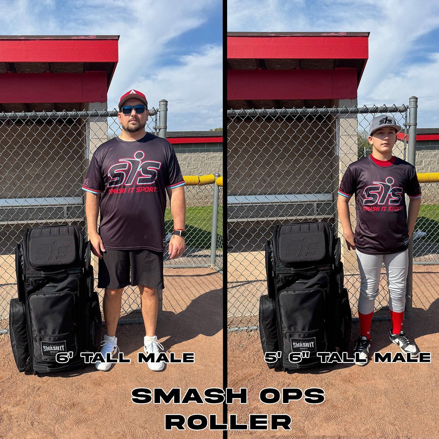 Smash Ops Guerrilla V4 Roller Bag - Black/Mint – Product View | Smash It Sports | pro, pocket