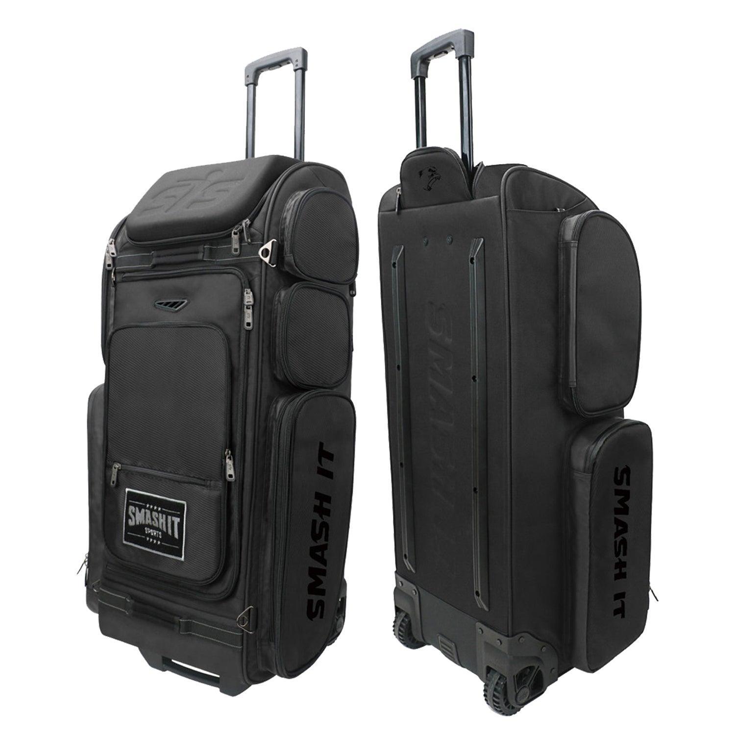 2025 Smash Ops Guerrilla V4 Roller Bag - Blackout - Smash It Sports