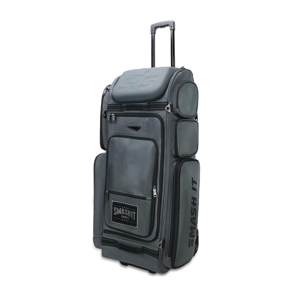 2025 Smash Ops Guerrilla V4 Roller Bag - Charcoal/Black - Smash It Sports
