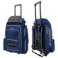 2025 Smash Ops Lil’ Guerrilla Hybrid Roller/Bat Pack Bag - Navy/Grey - Smash It Sports