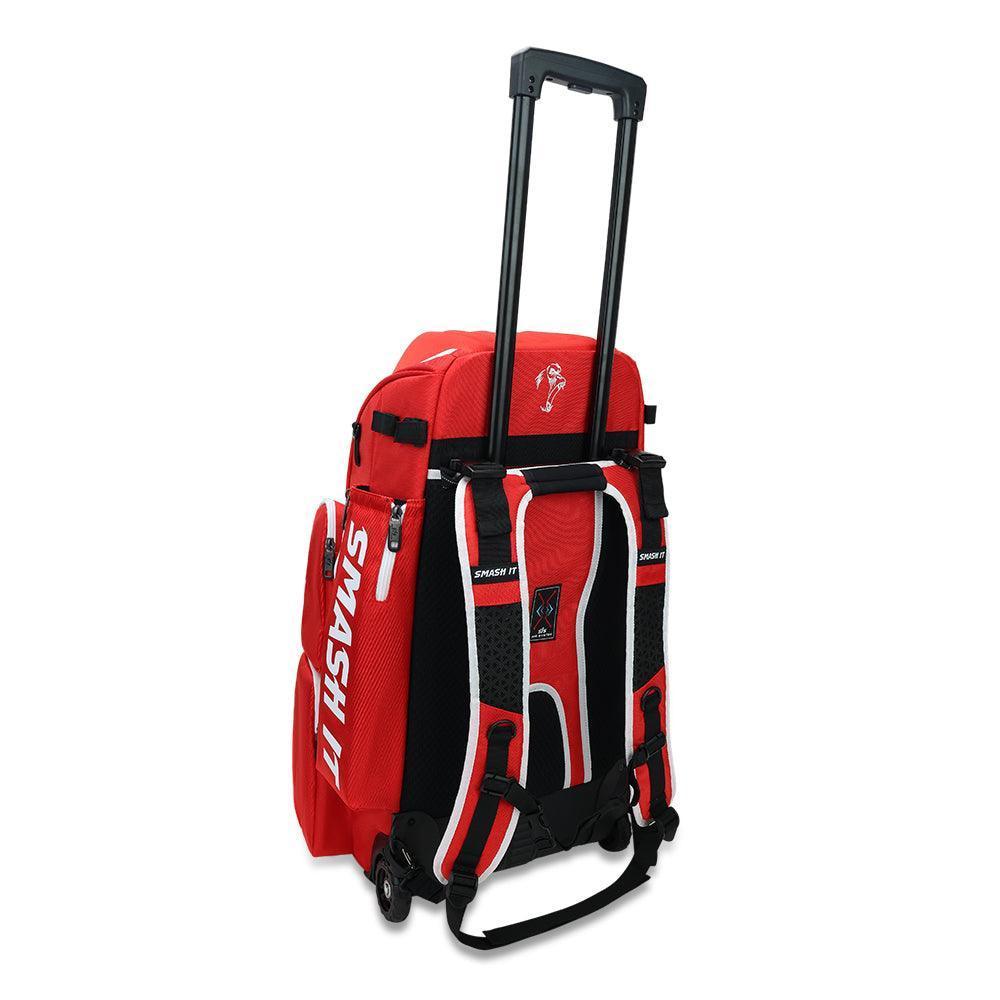 Smash Ops Lil Guerrilla Hybrid Roller/Bat Pack Bag - Red/White – Product View | Smash It Sports | ash