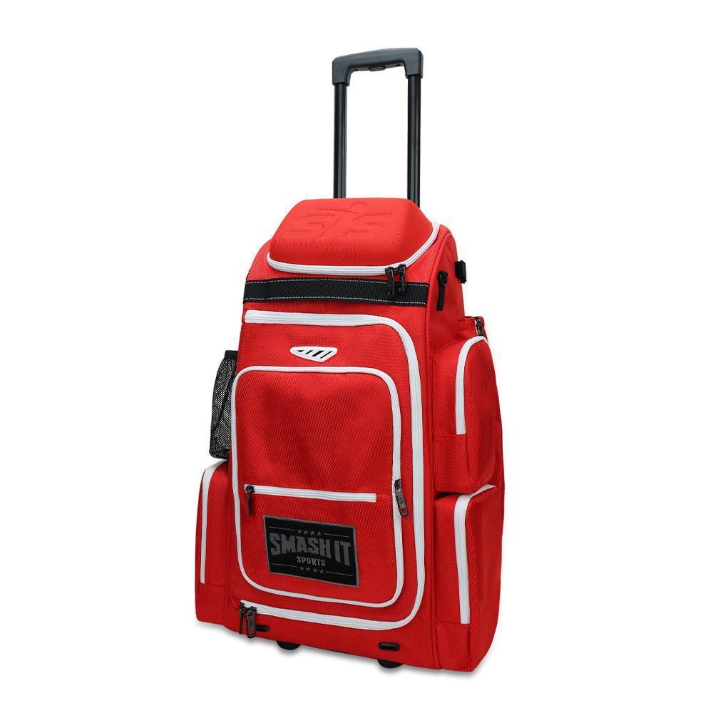 Smash Ops Lil Guerrilla Hybrid Roller/Bat Pack Bag - Red/White – Product View | Smash It Sports | ash