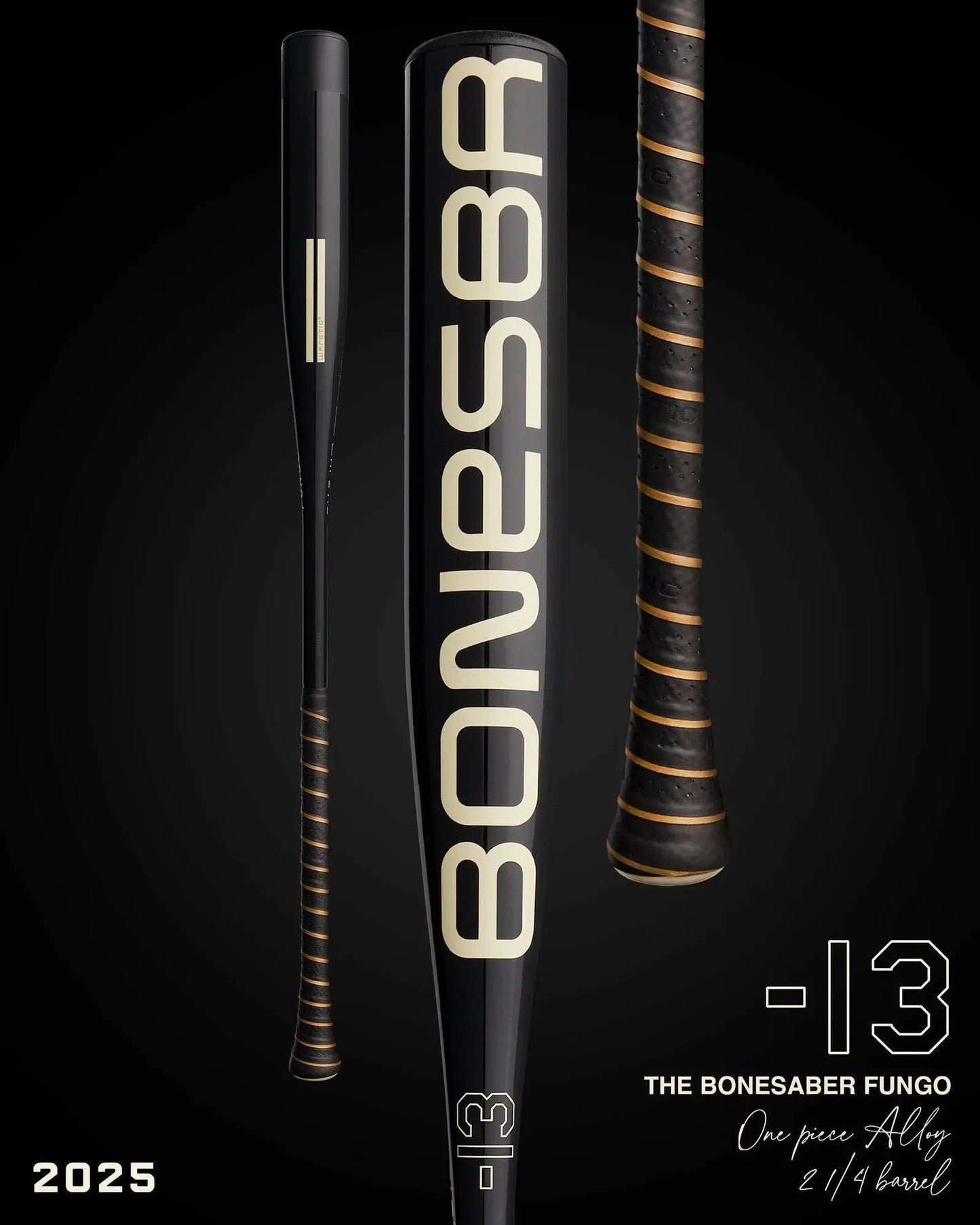 2025 Warstic Bonesaber Black Cobra Metal Fungo – Product View | Smash It Sports | leather, pro