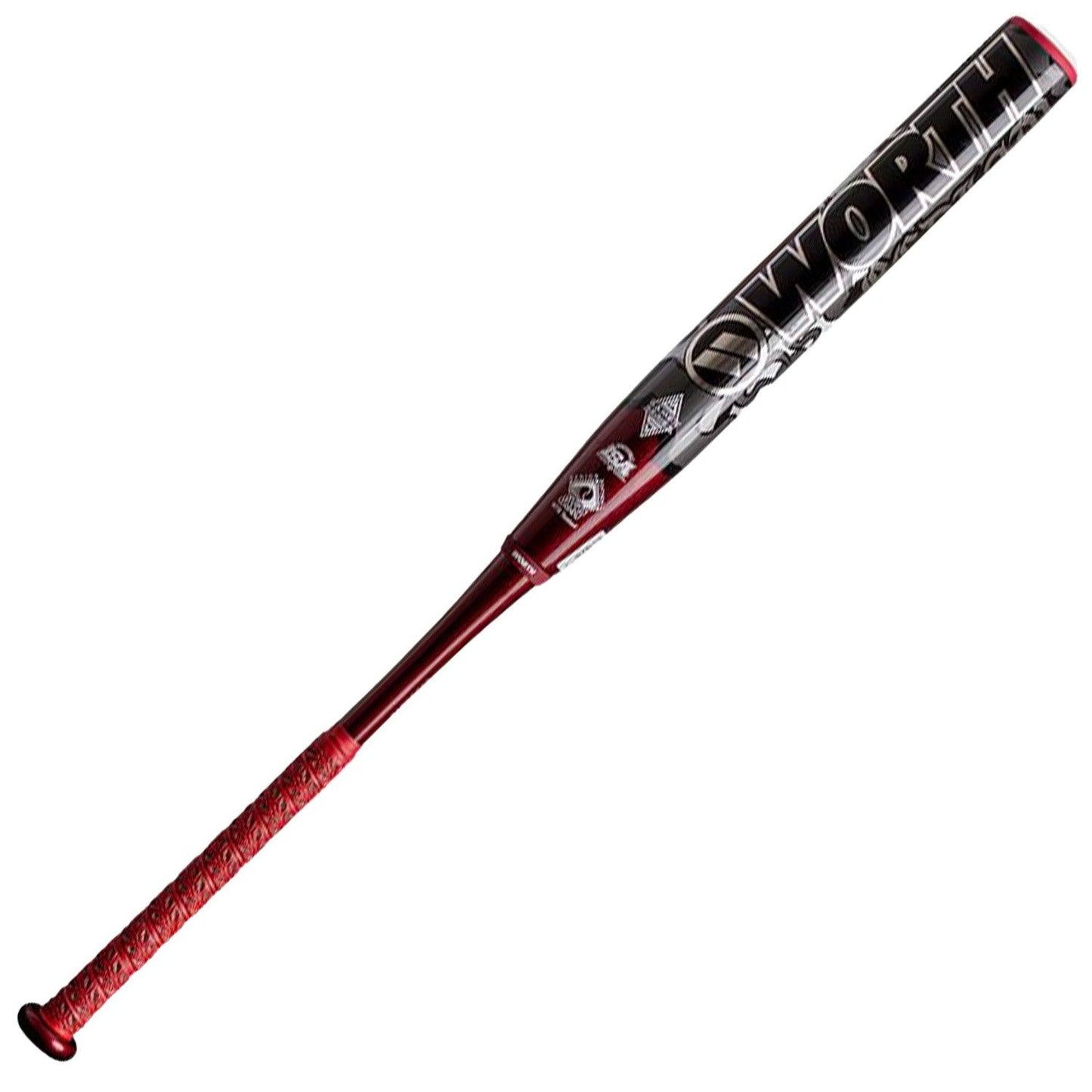 2025 Worth Bedlam Gamer XL SSUSA Senior Slowpitch Softball Bat - WSS5BEDL – Product View | Smash It Sports | ash, composite, 