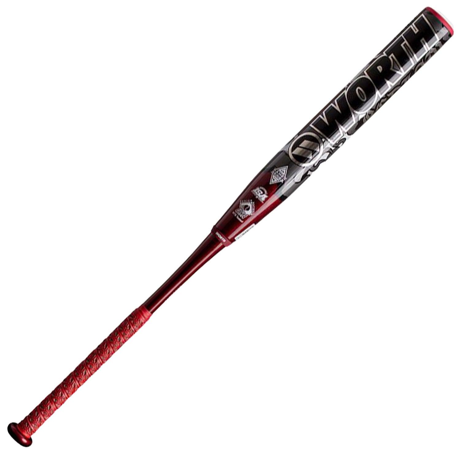 2025 Worth Bedlam Gamer XL SSUSA Senior Slowpitch Softball Bat - WSS5BEDL – Product View | Smash It Sports | ash, composite, 