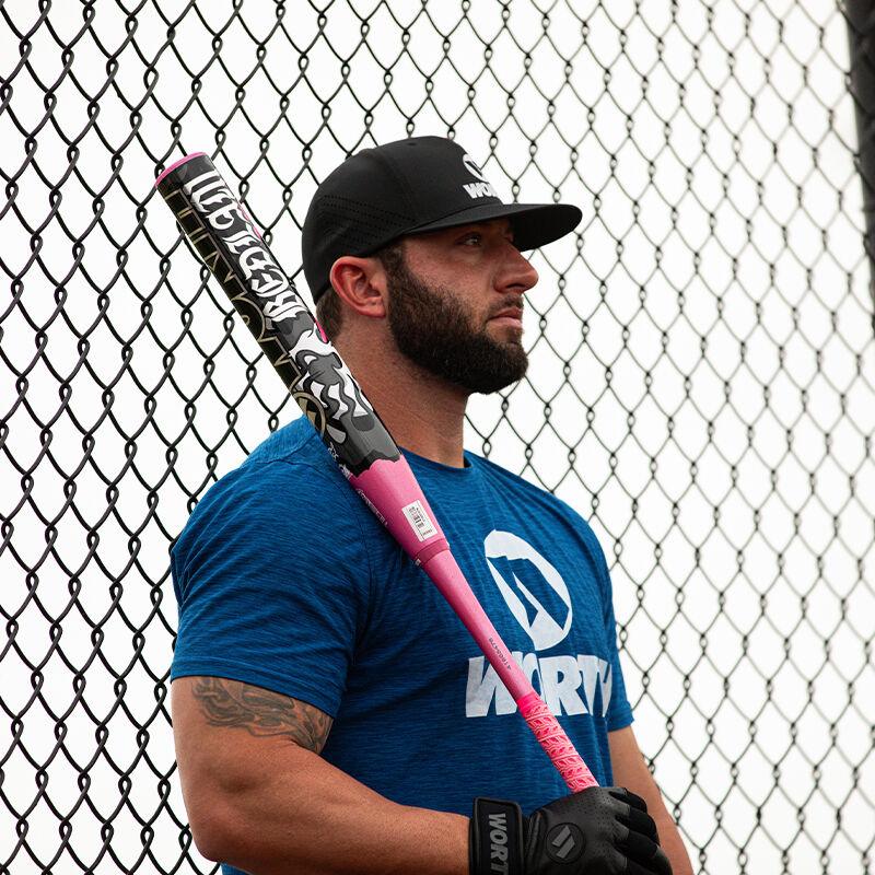 2025 Worth Bedlam - Phil Matte Balanced USSSA Slowpitch Softball Bat WSU5PMBB – Product View | Smash It Sports | composite, u