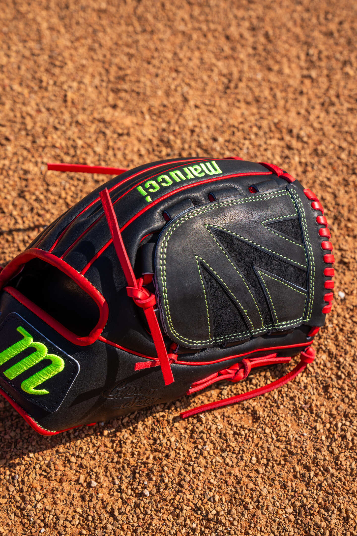 Marucci Cypress M Type 44K7 11.75" Baseball Fielding Glove – Product View | Smash It Sports | leather, steerhide, pro