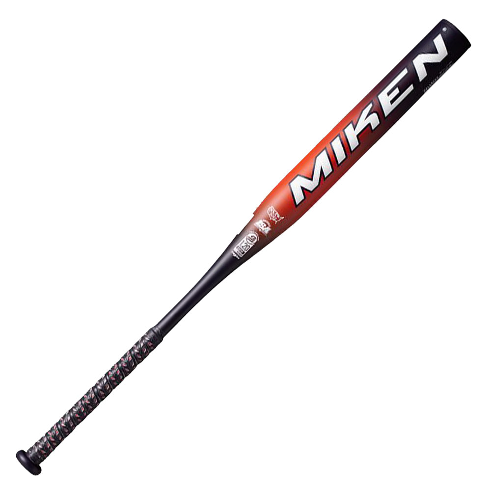 2025 Miken HEROES Caledonia Fire Balanced 1-Piece USSSA Slowpitch Softball Bat - MSU5HERO1B – Product View | Smash It Sports 