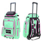 2025 Smash Ops Lil’ Guerrilla Hybrid Roller/Bat Pack Bag - Mint/Pink