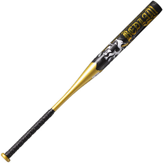 2025 Worth Bedlam Gold XL 1-Piece USSSA Slowpitch Softball Bat WSU5BEDG1L – Product View | Smash It Sports | composite, usssa
