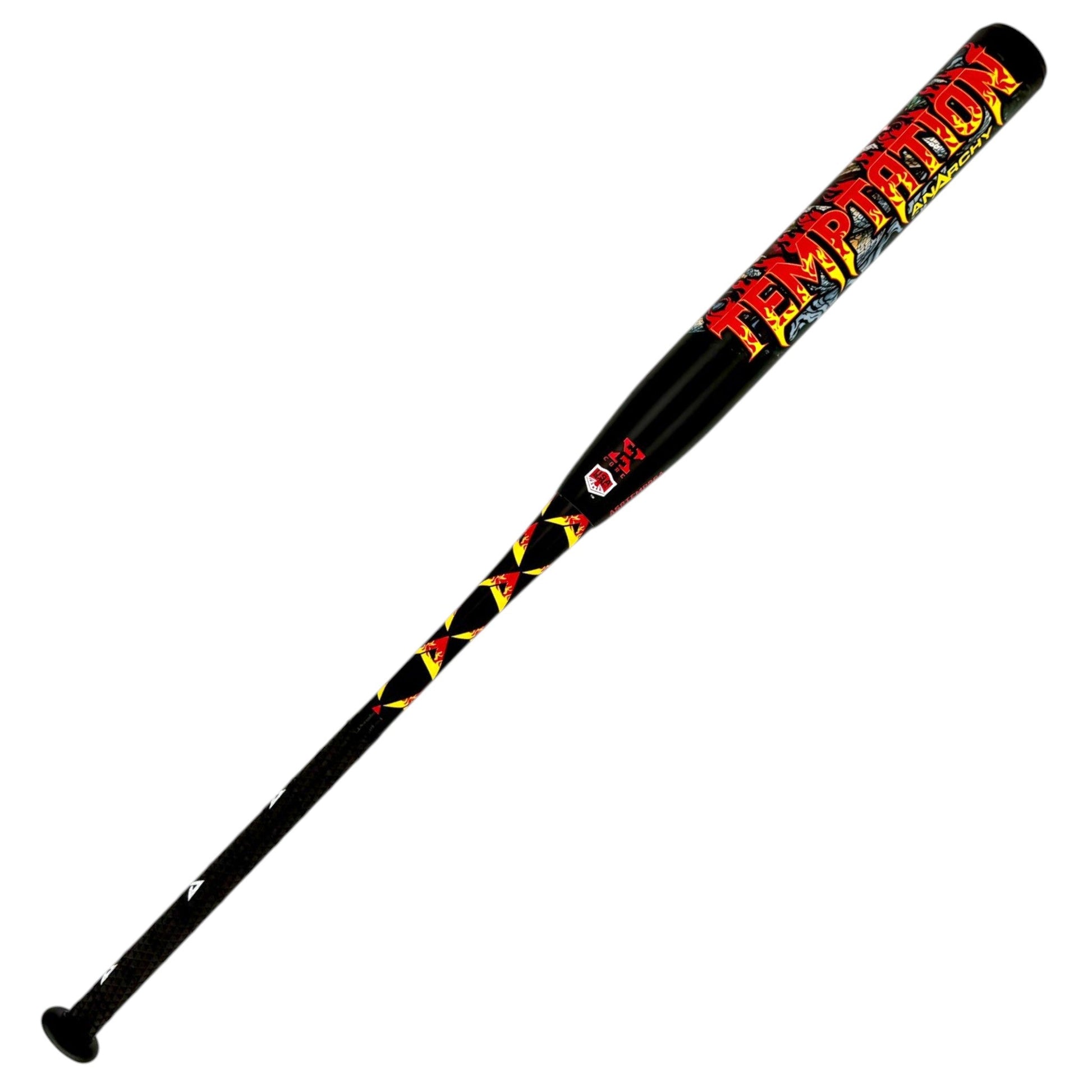 2026 Anarchy Temptation 2-Piece End Loaded USA/ASA Slowpitch Softball Bat ASPTEMP26A – Product View | Smash It Sports | compo