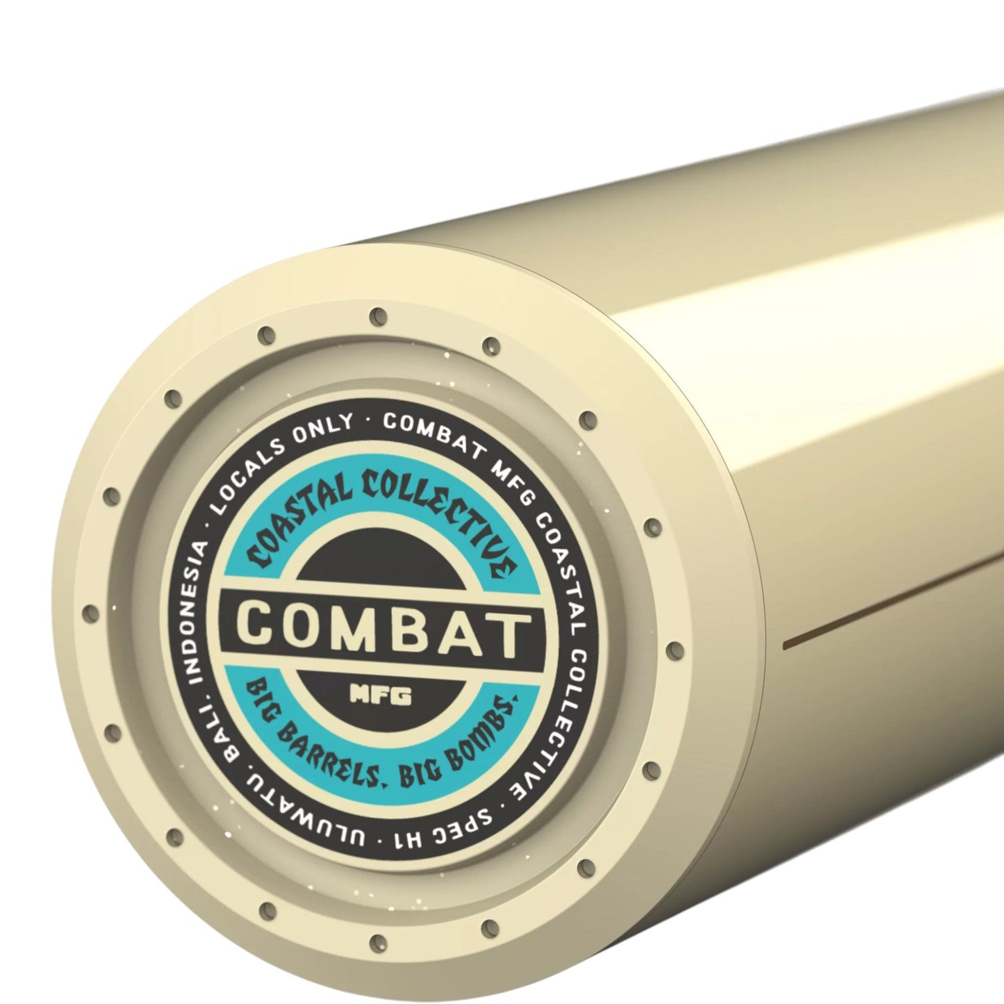 2026 Combat MFG Coastal Collective Uluwatu SPEC-H1 Hybrid -3 BBCOR Baseball Bat - CBB7H1CS3