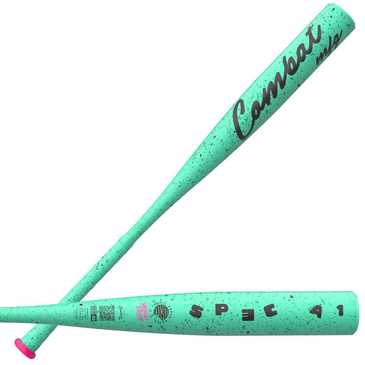 2026 Combat MFG Mint Chip Spec-A1 -3 BBCOR Baseball Bat - CBB6MNTC3 – Product View | Smash It Sports | ash, alloy, bbcor