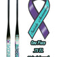2026 Ikonic Sports Suicide Awareness/Prevention 1-Piece SSUSA Senior Slowpitch Softball Bat