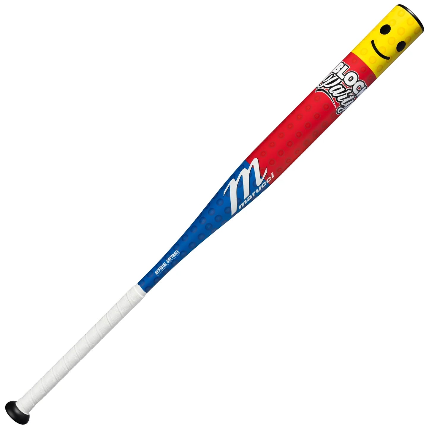 2026 Marucci Block Party Loaded 1-Piece USSSA Slowpitch Softball Bat - MSPBP1LU – Product View | Smash It Sports | ash, compo