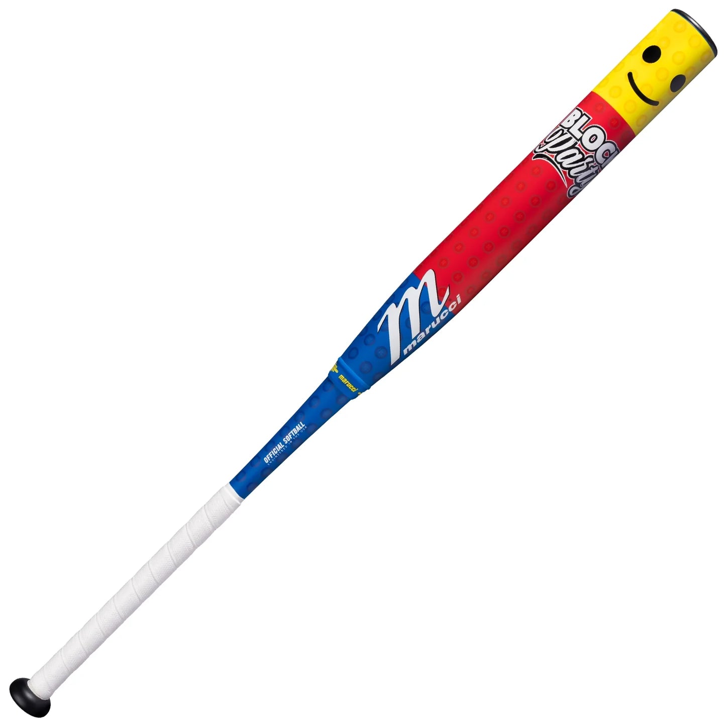 2026 Marucci Block Party Loaded 2-Piece USSSA Slowpitch Softball Bat - MSPBP2LU – Product View | Smash It Sports | ash, compo
